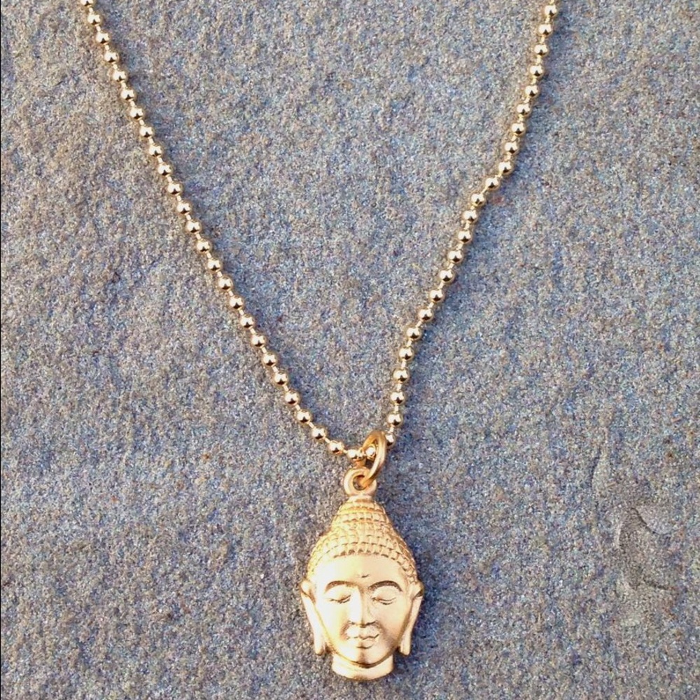 Golden Buddha Necklace
